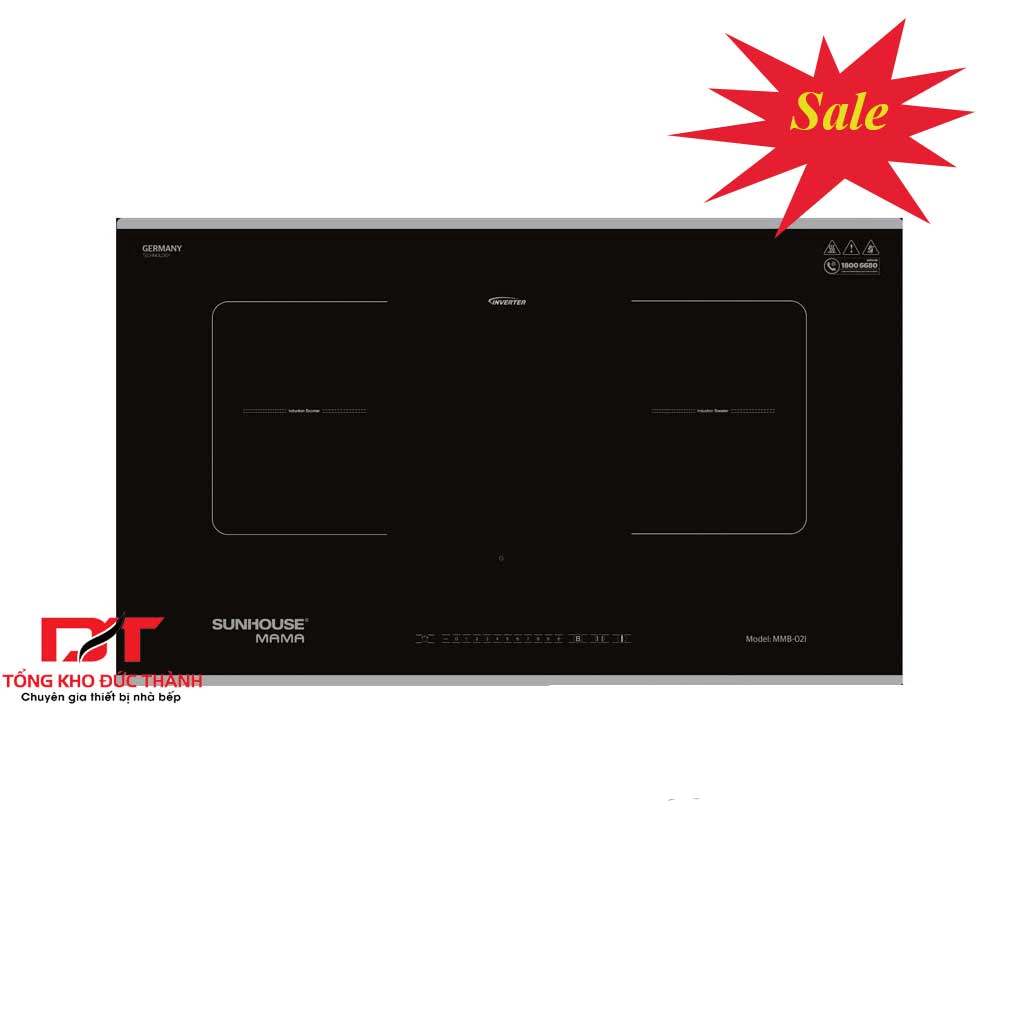 02i BẾP ĐÔI ĐIỆN TỪ SUNHOUSE MAMA MMB-02I - Ảnh 1