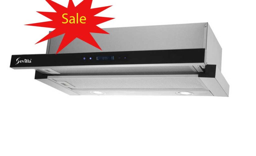 Máy hút mùi Sevilla SV- 700S/900S Pro (đk cảm ứng vẫy tay) kt 700 và 900mm