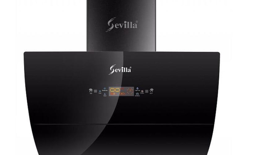 Máy hút mùi kính vát Sevilla SV-PS04 (70cm)điều khiển cảm biến vẫy tay