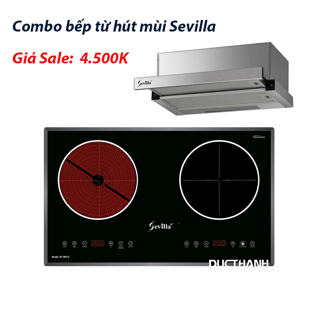 combo-bep-hut-mui-sevilla Combo bếp điện từ, máy hút mùi Sevilla - Ảnh 1