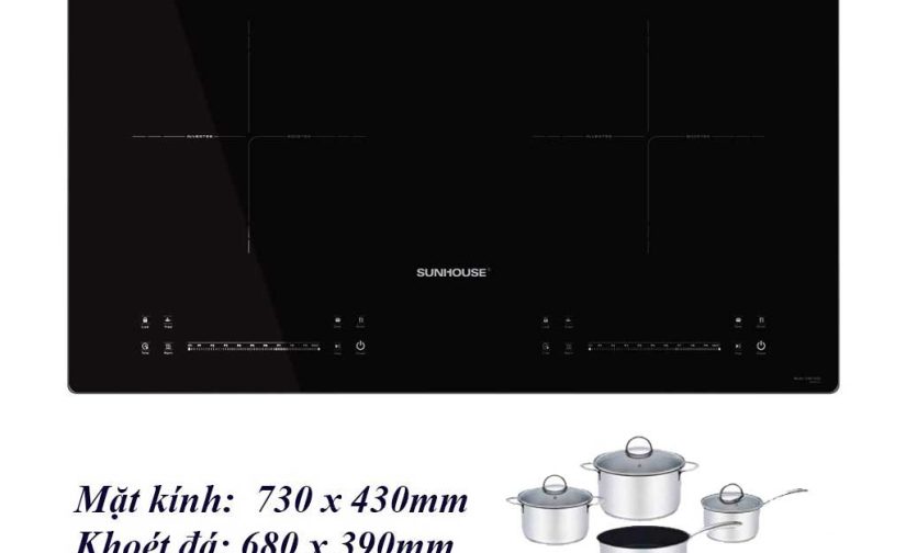 Bếp từ Sunhouse SHB555DI (  booster 2200W)