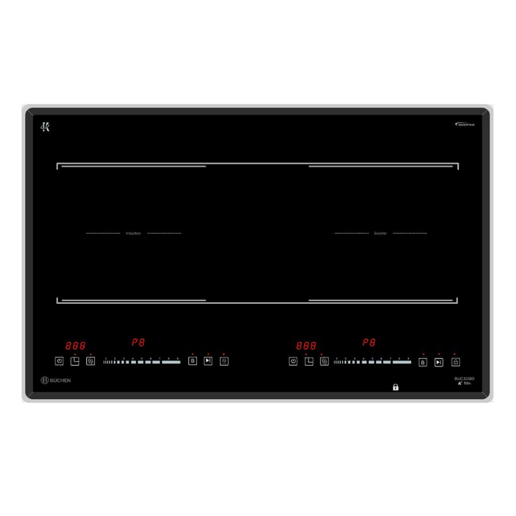 335id Bếp từ Buchen BUC 335ID Min bo viền kính (60 x 40) - Ảnh 1