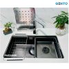 Chậu rửa bát đơn âm Gento GT04-7843 Nano - chống xước, chống bám bẩn