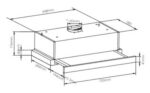 Máy hút mùi âm tủ Canzy CZ D700S - Ảnh 2