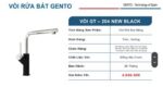 Chậu rửa bát đơn âm Gento GT04-7843 Nano - chống xước, chống bám bẩn - Ảnh 4