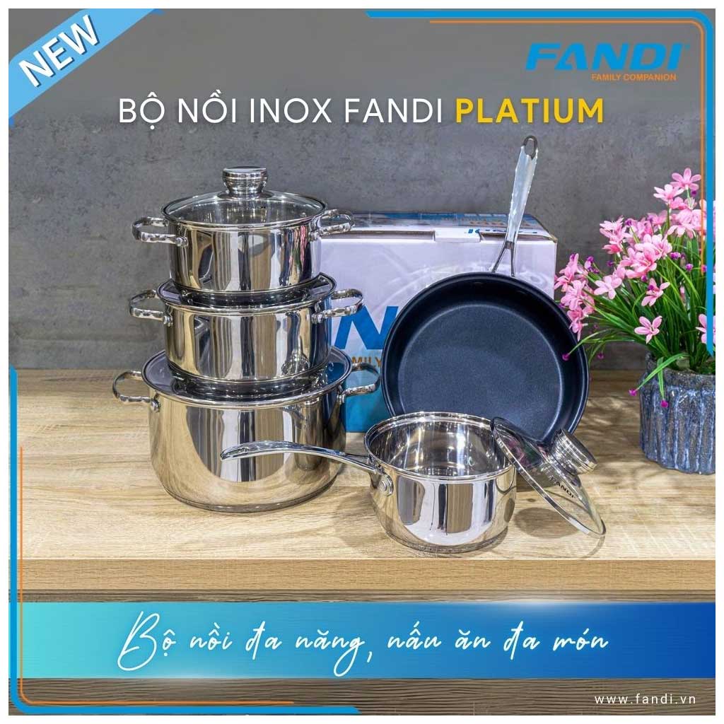 bộ-nồi-fandi-5-món-platium BỘ NỒI FANDI PLATIUM 5 món - Ảnh 1