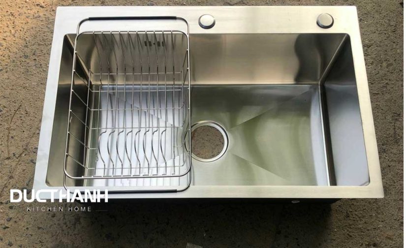 Chậu rửa bát đơn inox 304 Kobesi 6045