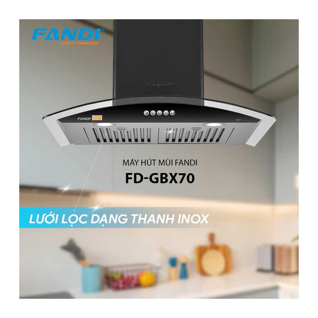 gbx70 Máy hút mùi Fandi FD-GBX70 - Ảnh 1