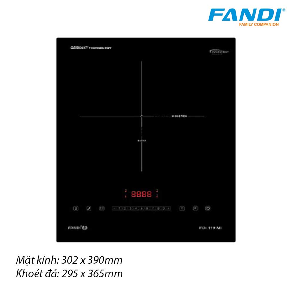 bếp-từ-fandi-119mi Bếp từ đơn âm Fadni FD-119Mi - Ảnh 1