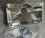 Chậu đúc Kobesi 7546 Inox 304 ( KT 75*46cm) - Ảnh 3