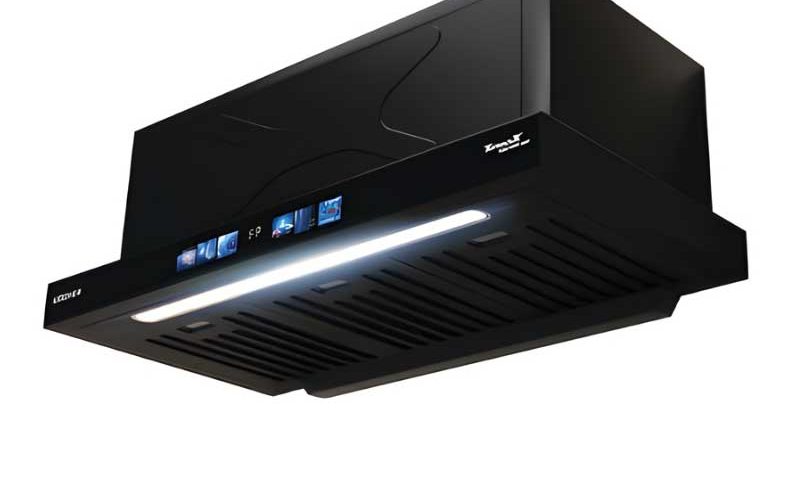 Hút mùi âm tủ Kocher TURBO X3D-350D-AUC tự động làm sạch mô tơ