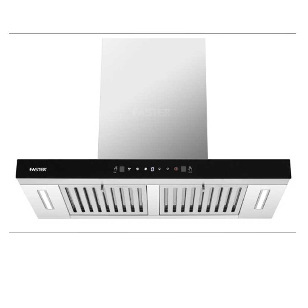 35ts Máy hút mùi áp tường chữ T Inox 70cm Faster FS 35TS Autoclean - Ảnh 1