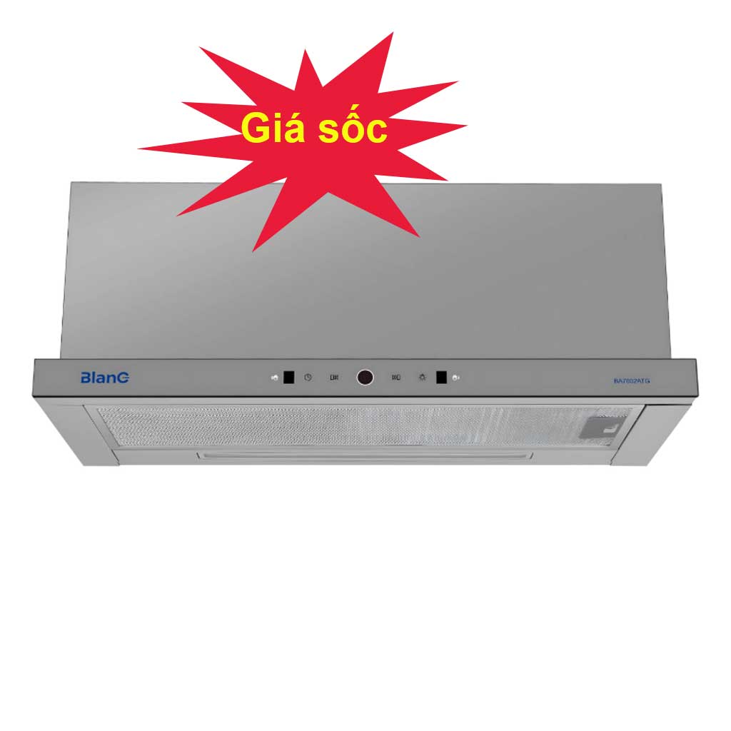 7002atg Máy hút mùi âm tủ BlanC BA 7002ATG công suất 1.800m3 - Ảnh 1