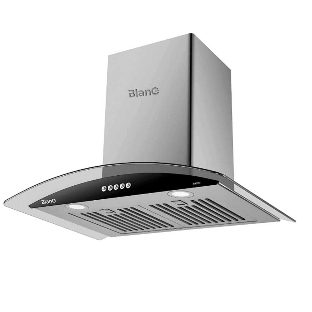 70b Máy Hút Mùi Kính Cong BLANC BA 70B / BA 90B (Sao chép) - Ảnh 1