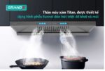Máy hút mùi kính vát Grandx H70T81G / GX H70T81SG - Ảnh 3