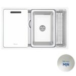 Chậu rửa bát Konox phong cách Nhật bề mặt mịn Tari 7648SM