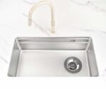 Chậu rửa bát Konox phong cách Nhật bề mặt mịn Tari 780SM - Ảnh 3