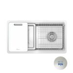 Chậu rửa bát Konox phong cách Nhật bề mặt mịn Tari 780SM