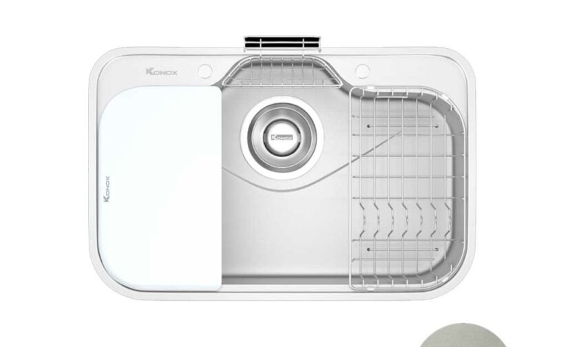 Chậu rửa bát Konox phong cách Nhật bề mặt mịn Tari 7851SM