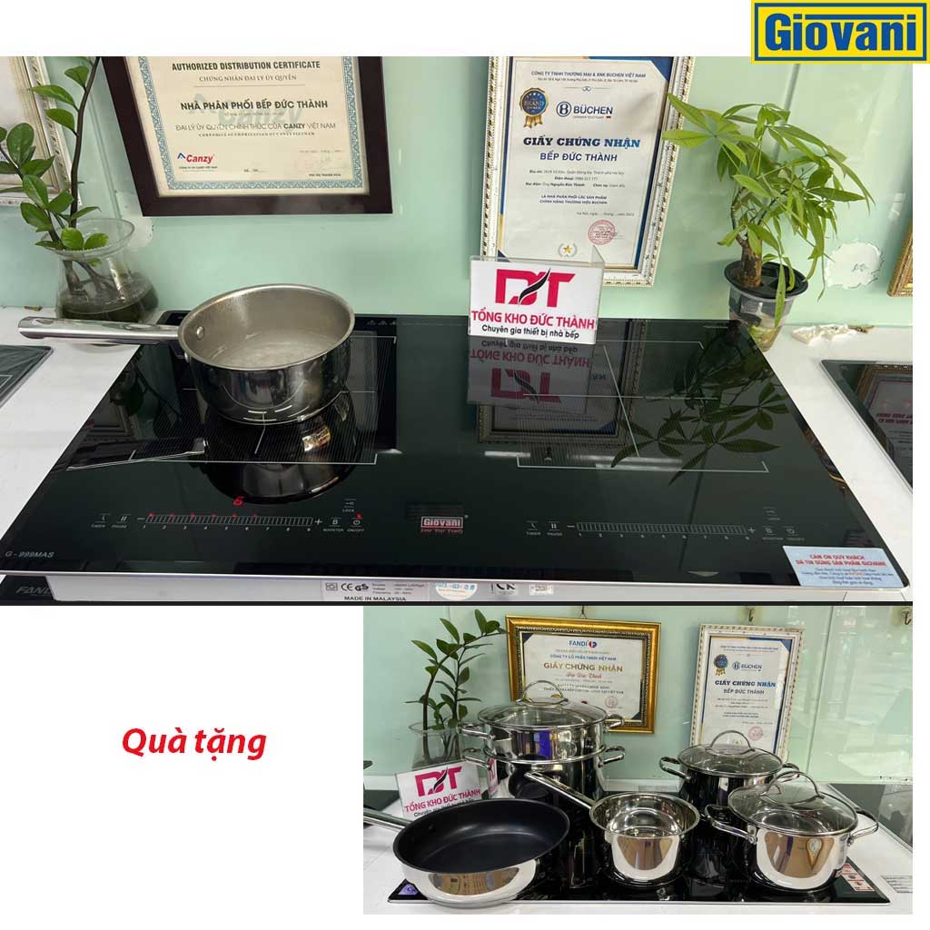 999 Bếp từ Giovani G- 999 SMAST nhập khẩu Malaysia siêu bền - Ảnh 1