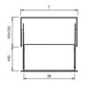 BỘ GIÁ BÁT ĐĨA XOONG NỒI TỦ DƯỚI NHÔM PHỦ FLOUROCARBON BC N70-B02 Lux / BC N80-B02 Lux / BC N90-B02 Lux - Ảnh 2