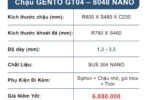 Chậu GENTO GT04 – 8048 NANO - Ảnh 3