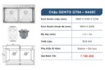 Chậu GENTO GT04 – 8448C - Ảnh 2