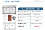 Chậu GENTO GT04 – 8850 - Ảnh 3