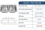 Chậu RL – INOX 7843 CÂN - Ảnh 3