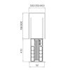 GIÁ DAO THỚT ĐA NĂNG OVAN BÁNH XE BC OV-30CC / BC OV-35CC / BC OV-40CC - Ảnh 2