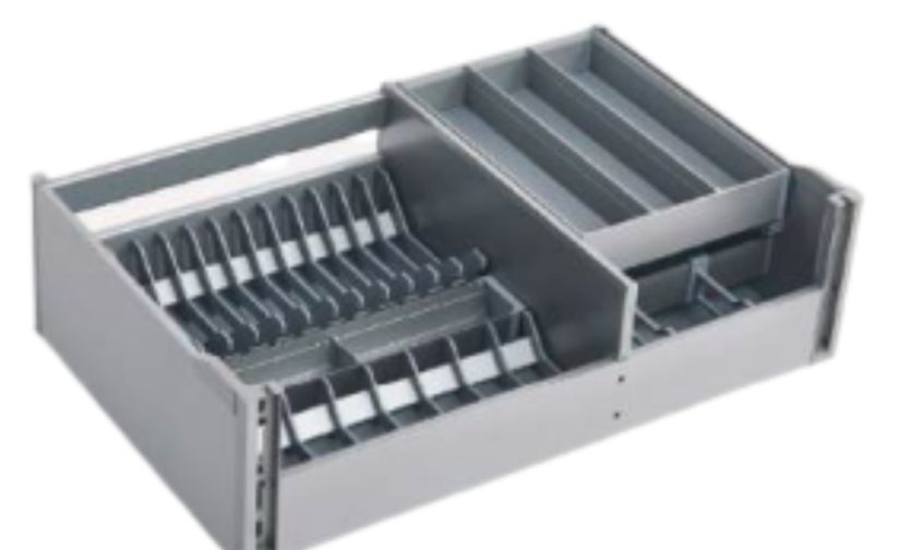 GIÁ ĐỂ BÁT ĐĨA ĐA NĂNG TỦ DƯỚI NHÔM PHỦ FLOUROCARBON BC N70-G / BC N80-G / BC N90-G