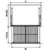GIÁ ĐỂ XOONG NỒI ĐA NĂNG TỦ DƯỚI NAN DẸT BC 60X / BC 70X / BC 75X / BC 80X / BC 90X - Ảnh 2