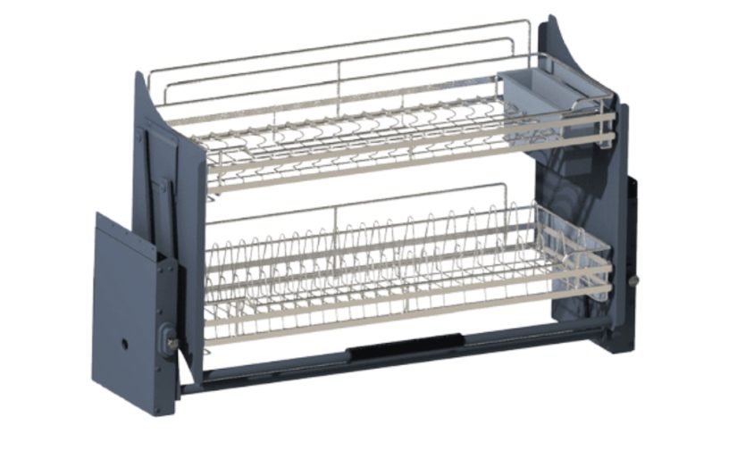 Giá Bát Nâng Hạ Khung Xám Nan Dẹt BC70GD/BC80GD/BC90GD/BC70GVIP/BC80GVIP/BC90GVIP