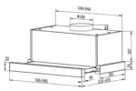 Máy hút mùi âm tủ Blanc BA 6002AT / BA 7002AT - Ảnh 3