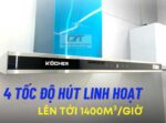 MÁY HÚT MÙI kocher K 225C Pro 90cm - Ảnh 2