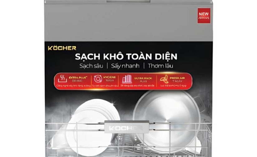Máy rửa bát Kocher X15S -17 bộ