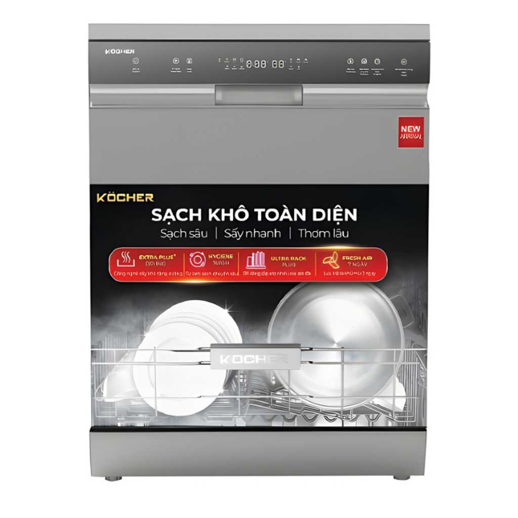 x15s Máy rửa bát Kocher X15S -17 bộ - Ảnh 1