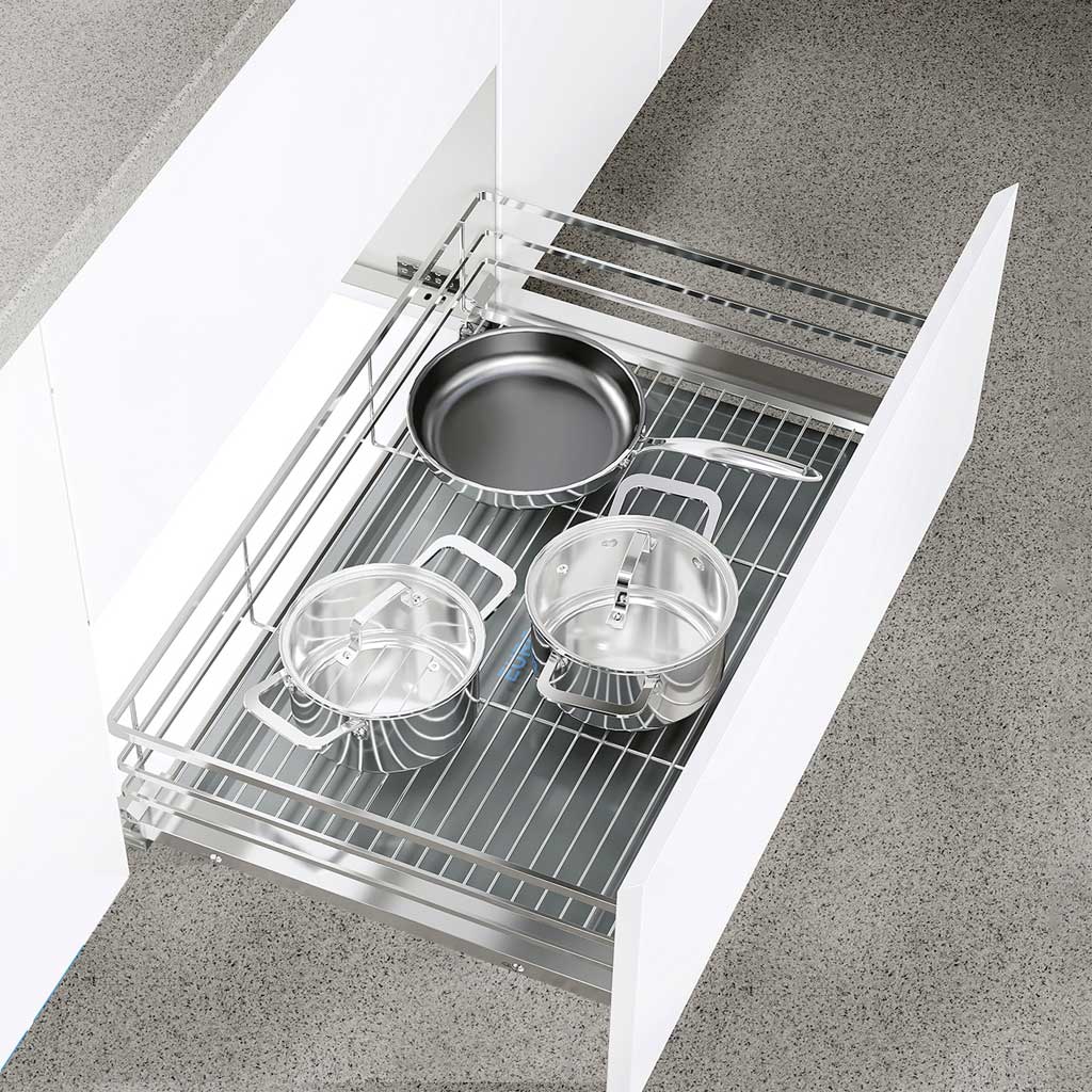 6260vx Giá xoong nồi Eurogold inox 304 nan dẹt EPD6260/6270/6280/6290VX - Ảnh 1
