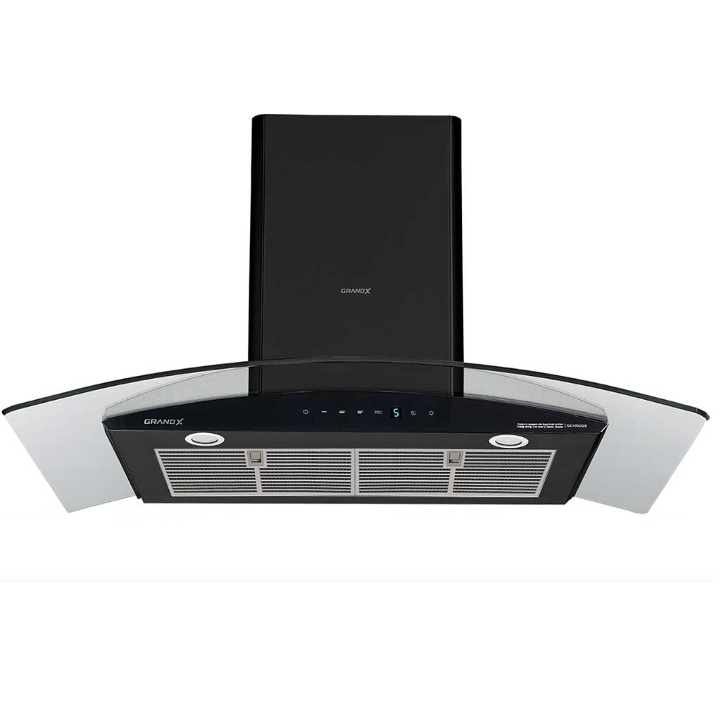 70c62m Máy hút mùi kính cong Grandx GX H70C62M/H90C62( M) - Ảnh 1