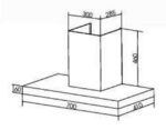 Máy hút mùi chữ T Blueger BT7070 - Ảnh 2