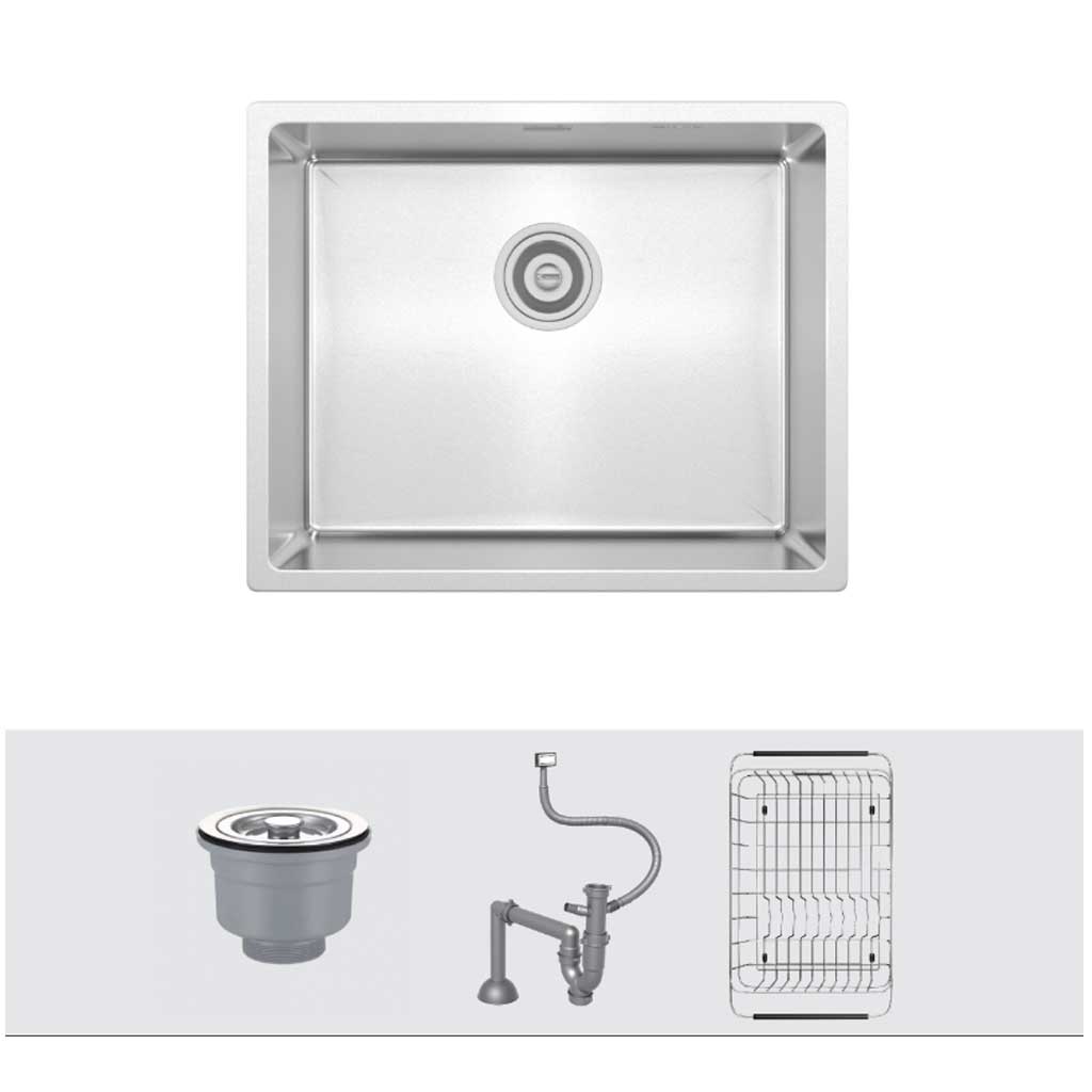 tari-500SM Chậu rửa bát Konox phong cách Nhật bề mặt mịn Tari 500SM - Ảnh 1