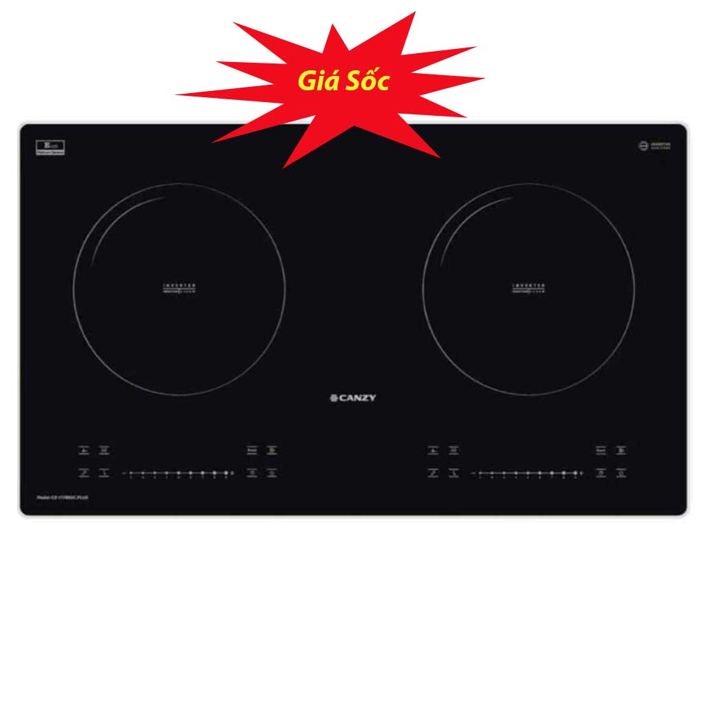 17882c Bếp từ Canzy CZ-I17882C Plus mẫu mới bo viền nhôm - Ảnh 1