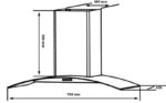 Máy hút mùi Kocher K-8070V -70cm - Ảnh 3